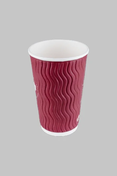 16 Oz / 470ml Embossed premium